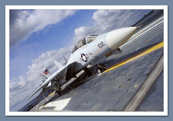 USS-Yorktown F14 Tomcat